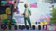 Snippet showing BGMI Line Friends collab Prize Path event rewards. (Image via Krafton)